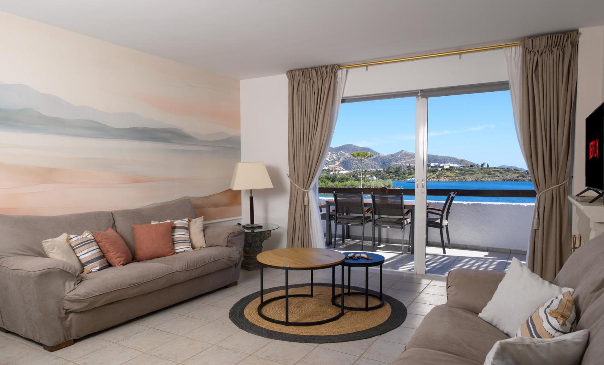 Horizon Central Apartment Amazing View Agios Nikolaos  Ngoại thất bức ảnh